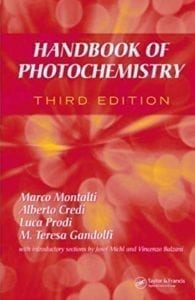 Spectroscopy Book: Handbook of Photochemistry by Marco Montalti, Alberto Credi, Luca Prodi and M. Teresa Gandolfi.