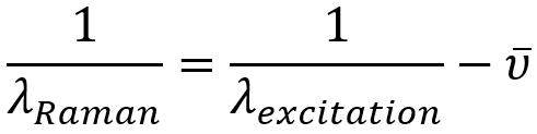 Raman scattering equation