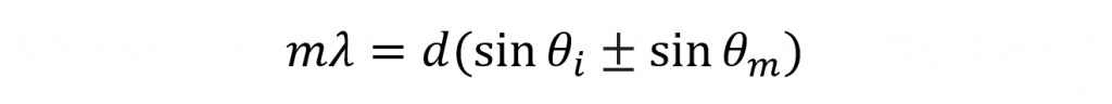 Second order diffraction equation