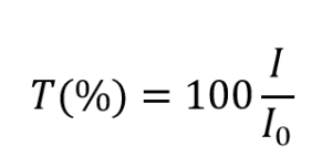 lambert equation transmittance absorbance concentration shuraim surah nahl