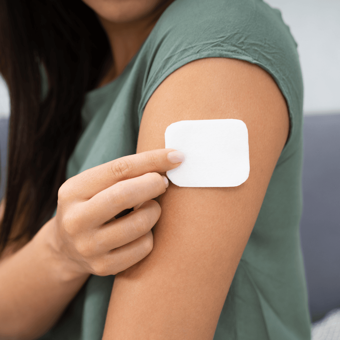 3D Raman Mapping of a Transdermal Patch