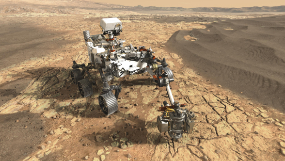 Perseverance searching for life on Mars