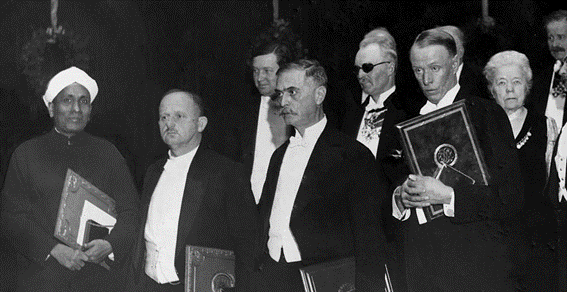 : Nobel Prize Award Ceremony 1930
