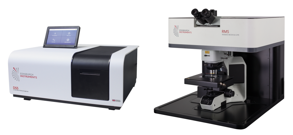 DS5 UV Vis spectrophotometer/RM5 Raman Microscope