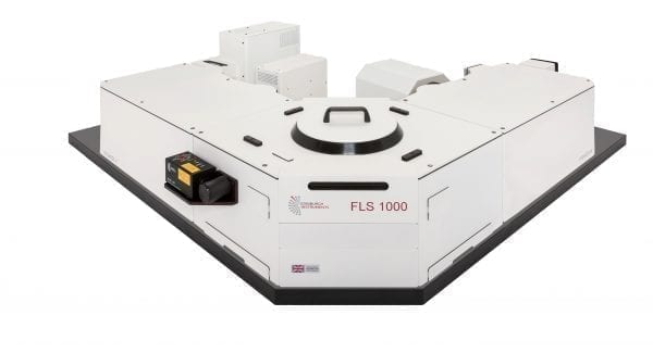 FLS1000 Photoluminescence Spectrometer used for halide perovskite research and identification of perovskite structure