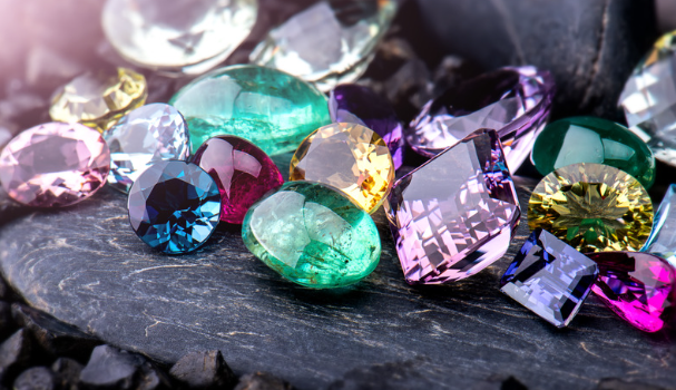 Gemstone identification is used to discriminate between different minerals and verify authenticity 