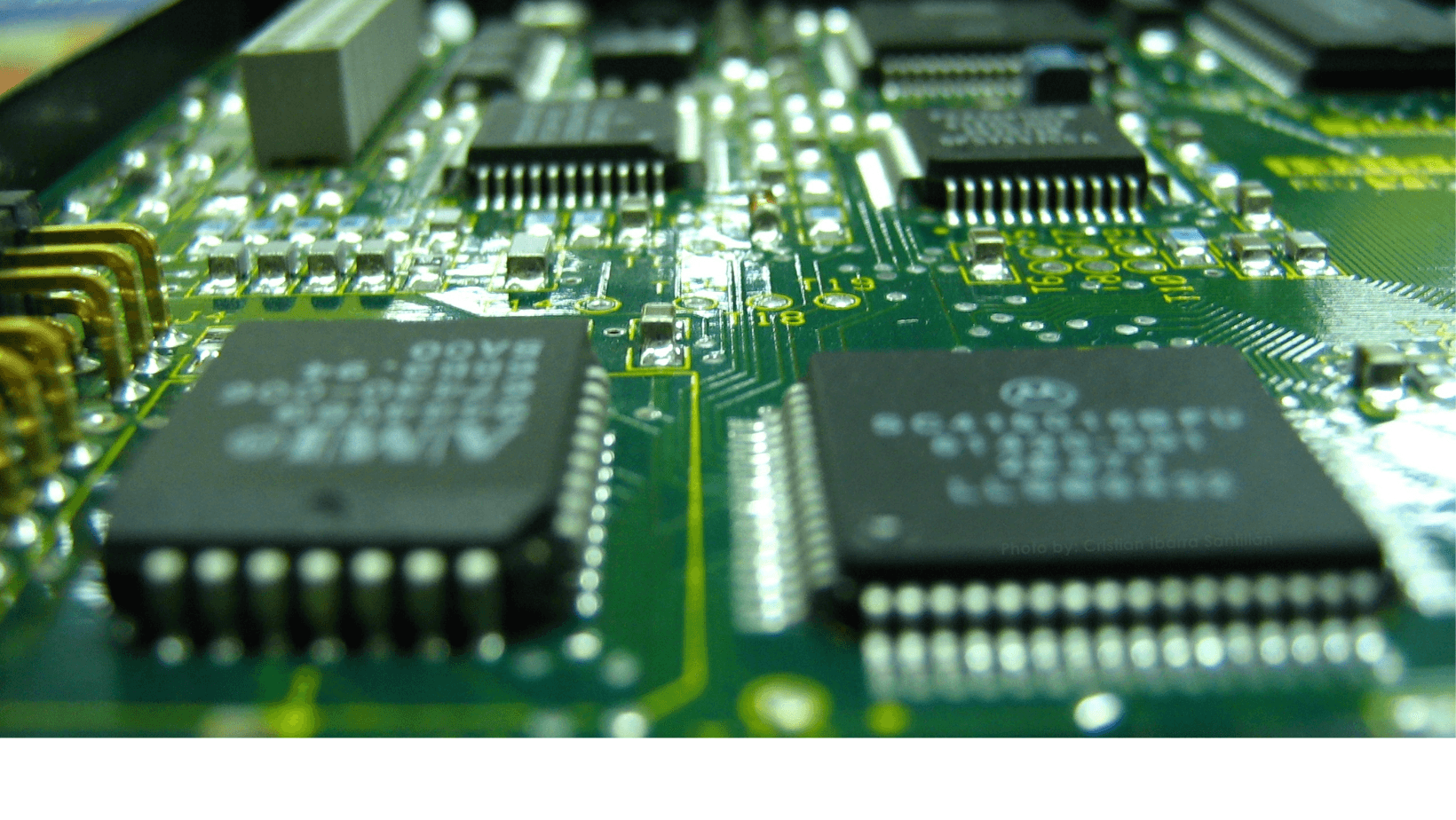 Raman Imaging of Strain in a Silicon Semiconductor Wafer