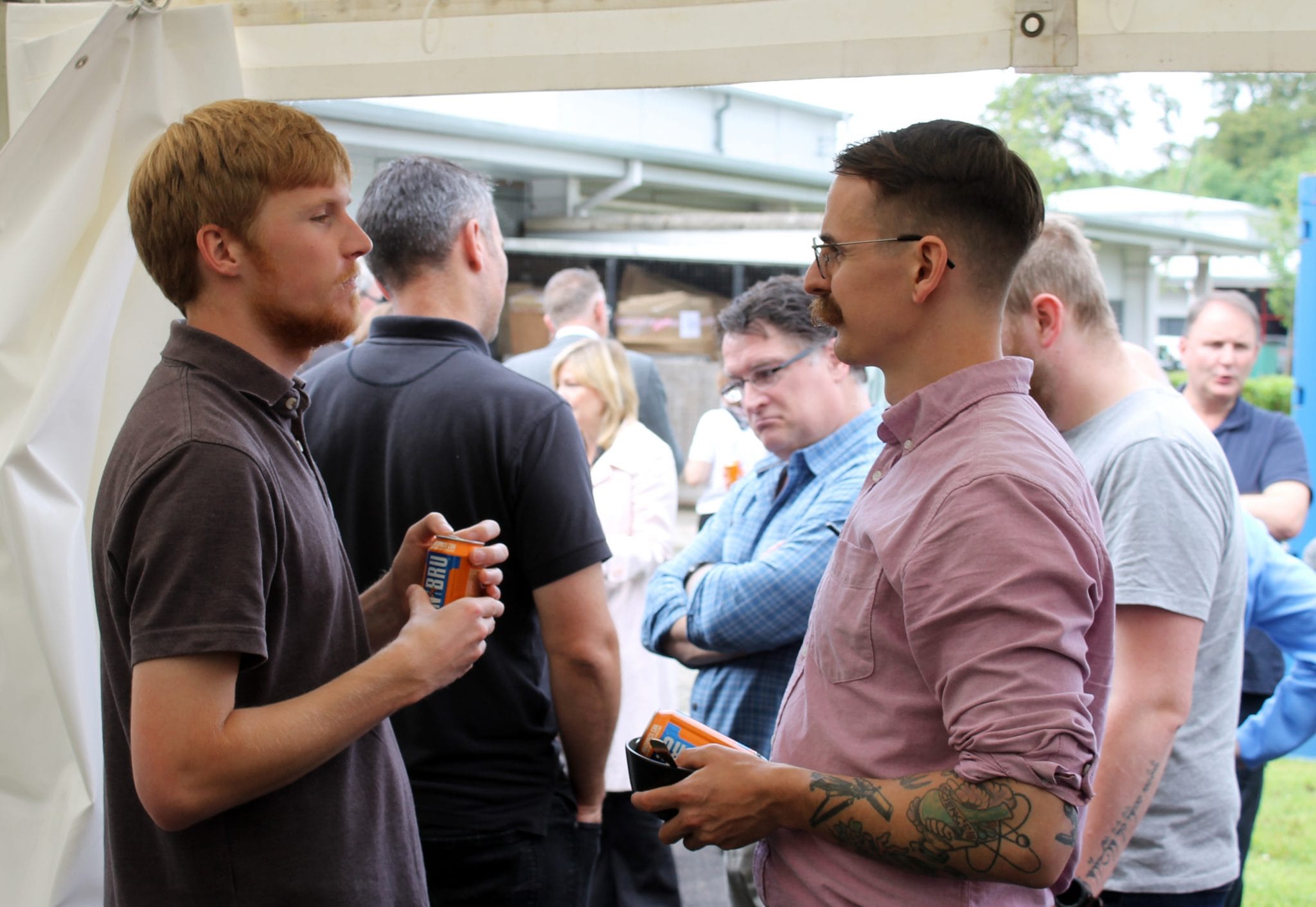 Edinburgh Instruments Summer BBQ with TechComp partners