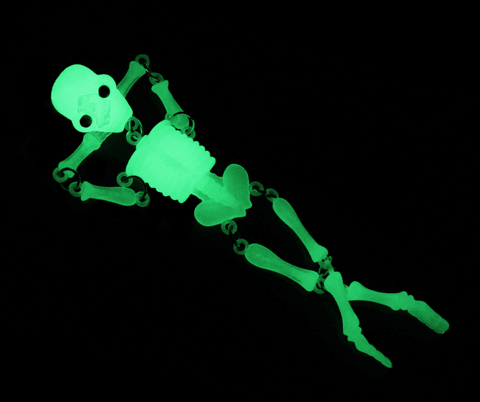 Why do Costumes Glow in the Dark?